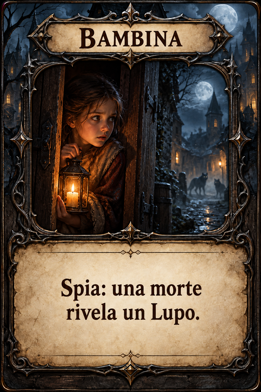 Carta Bambina di Lupus in Fabula