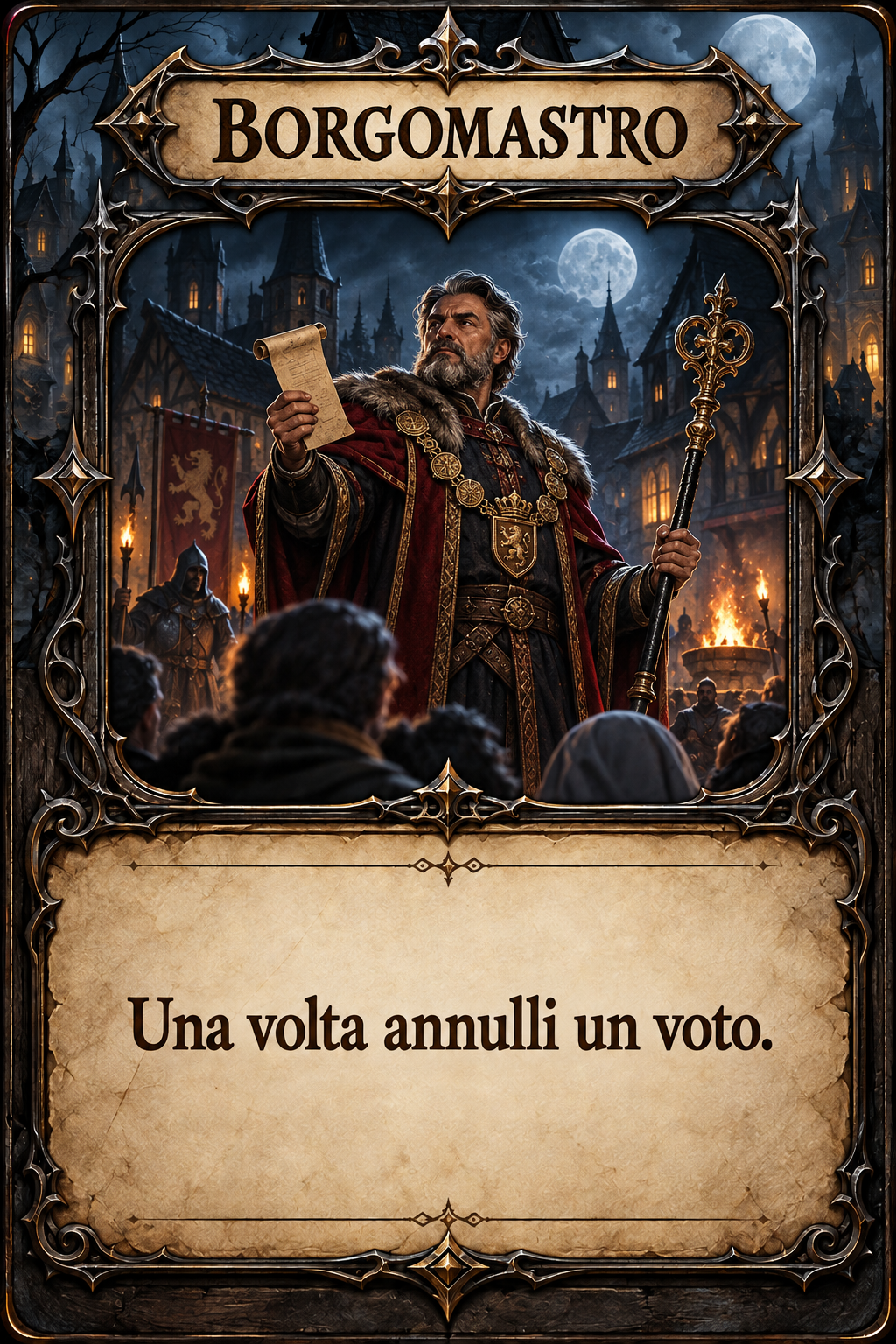 Carta Borgomastro di Lupus in Fabula