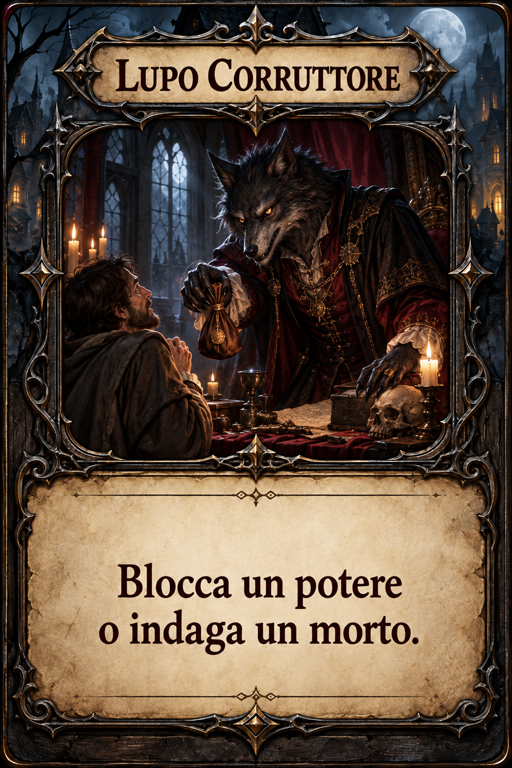 Carta Lupo Corruttore di Lupus in Fabula