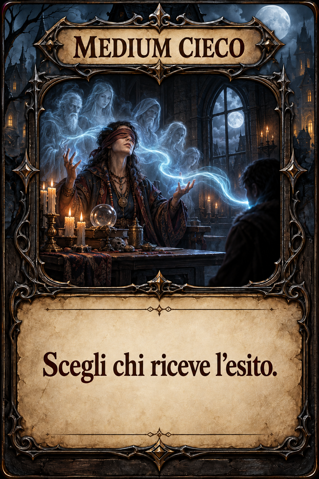 Carta Medium Cieco di Lupus in Fabula