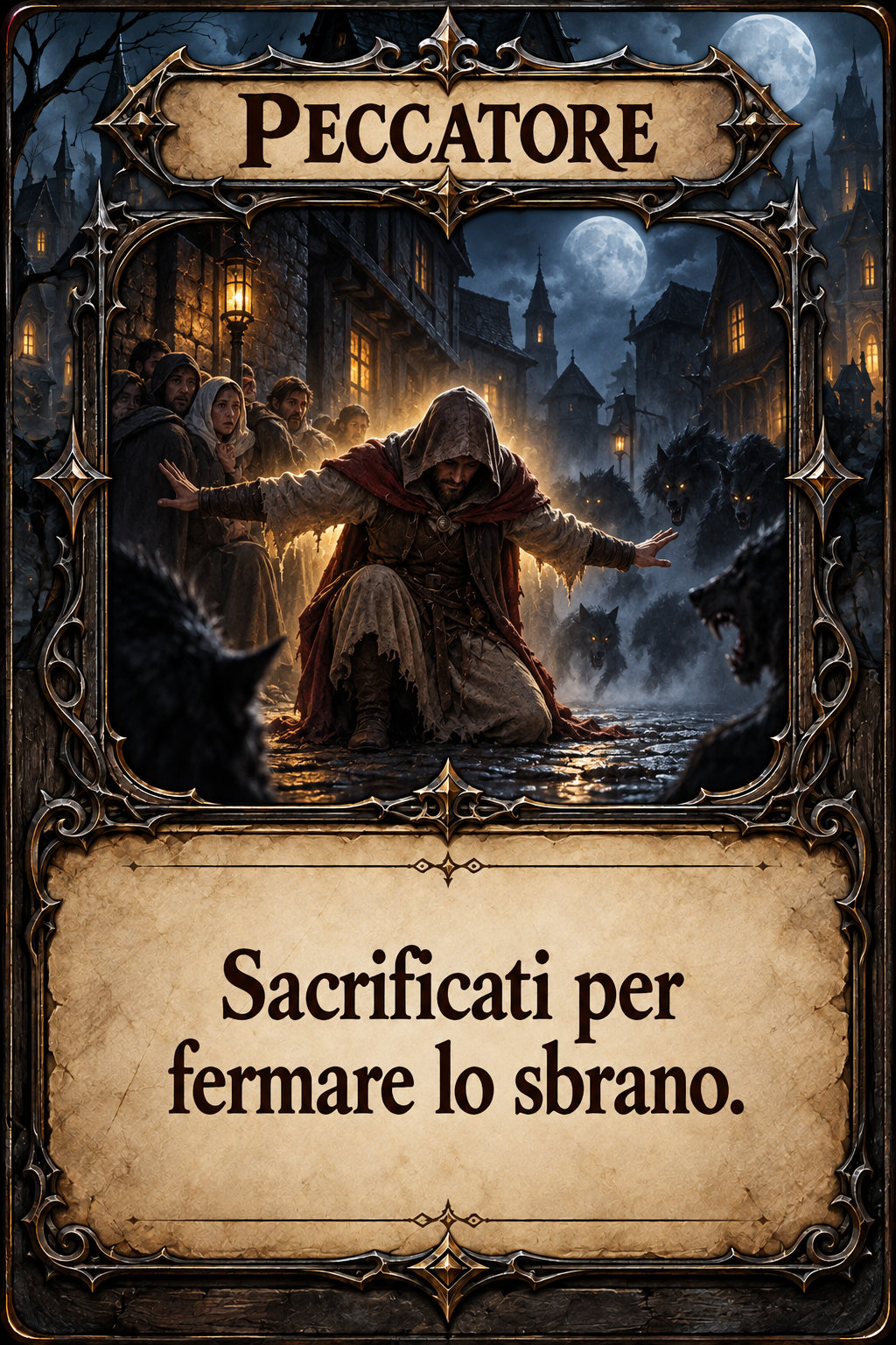 Carta Peccatore di Lupus in Fabula