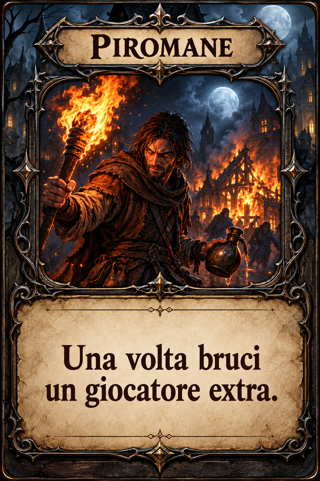 Carta Piromane di Lupus in Fabula