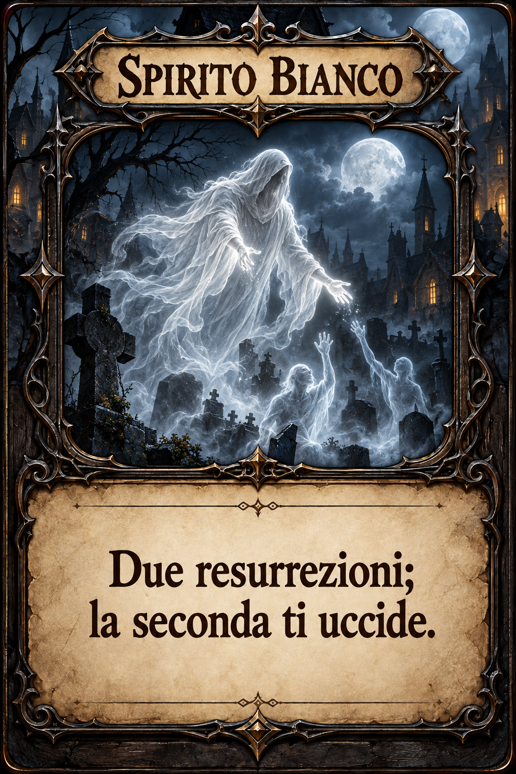 Carta Spirito Bianco di Lupus in Fabula