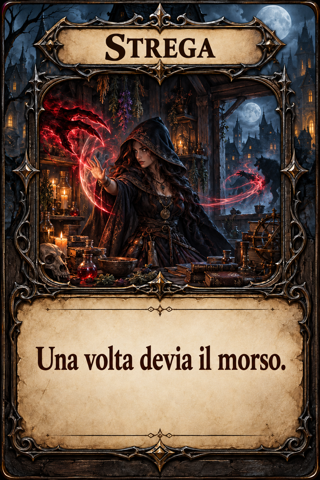Carta Strega di Lupus in Fabula